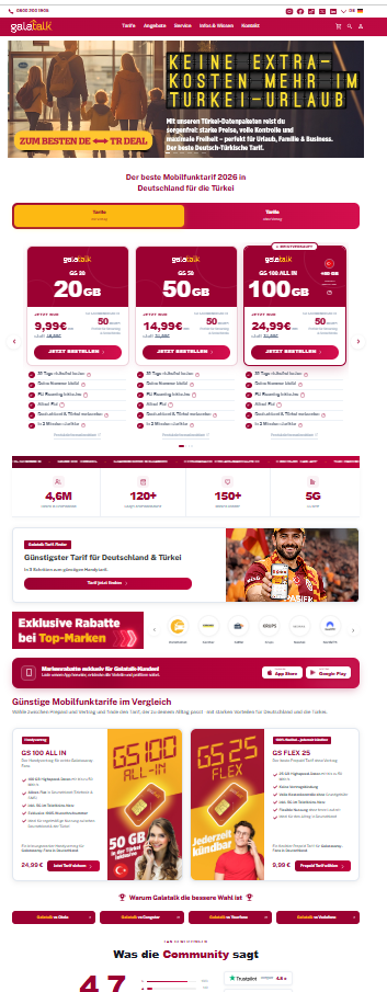 Galatalk online satış sitesi